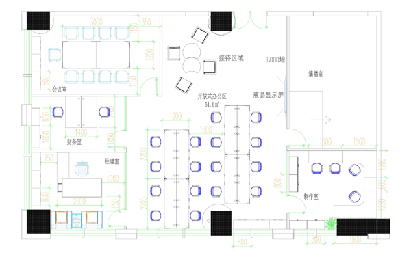 公司平面布局图